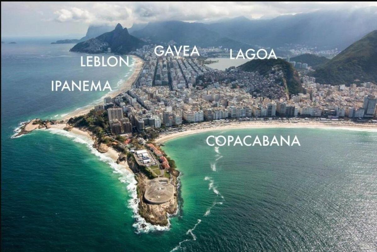 Flat Praia De Copacabana Ipanema - Pe Na Areia Rio de Janeiro Bagian luar foto