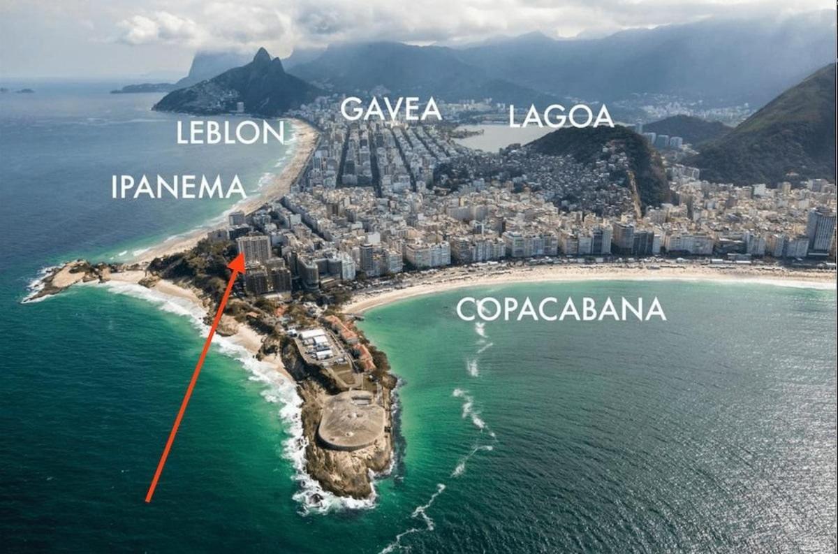 Flat Praia De Copacabana Ipanema - Pe Na Areia Rio de Janeiro Bagian luar foto